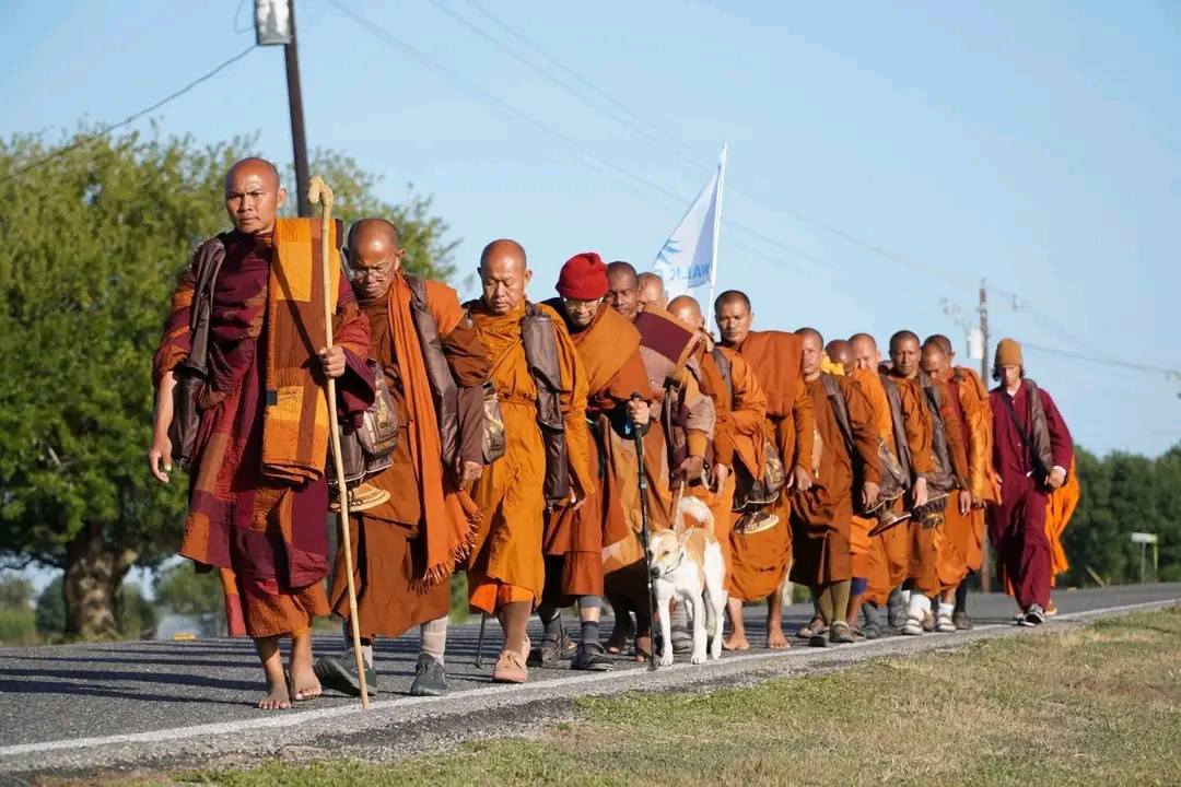 Buddhist Monks Sparked