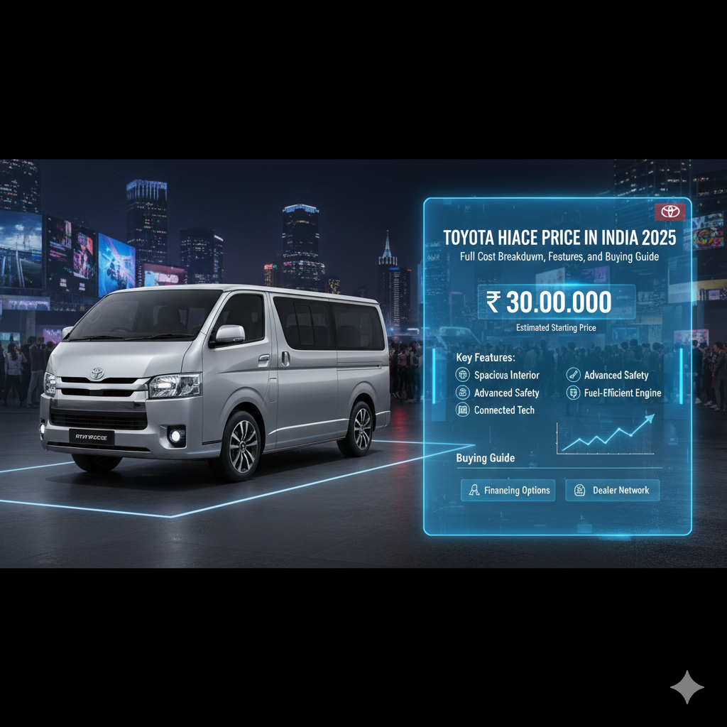 Toyota Hiace Price in India